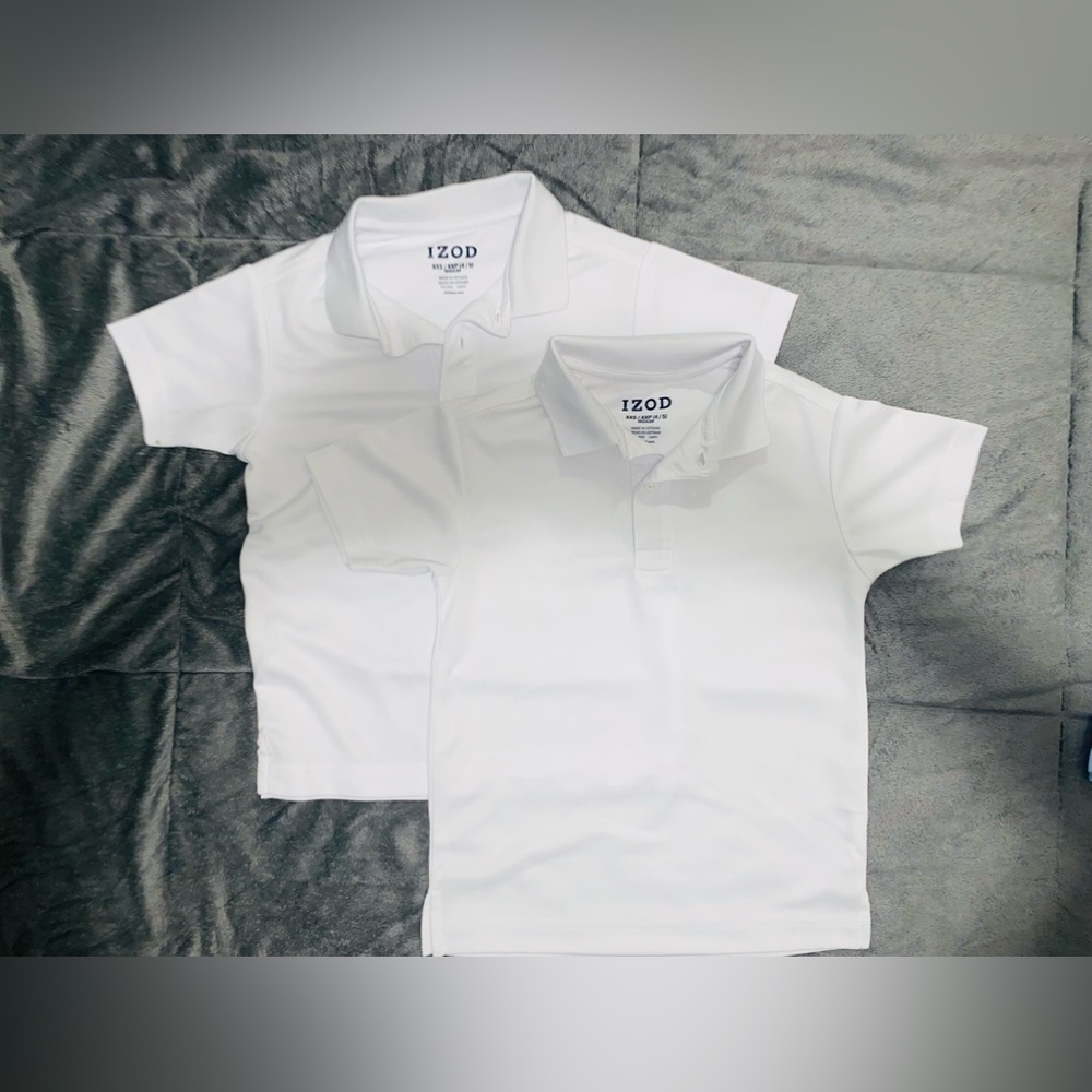 IZOD kids short sleeve school uniform shirt